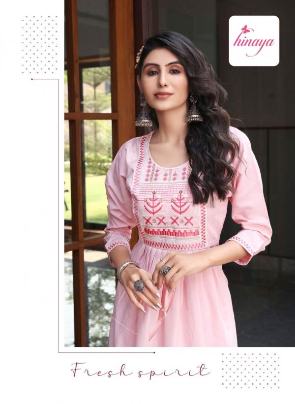 Hinaya Chahek Vol 2 Trendy Wear Kurti With Pant Collection